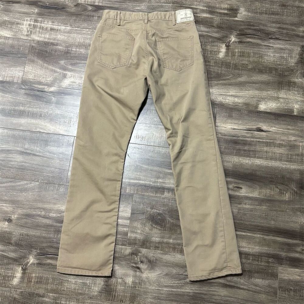Patagonia Men's Chino Pants 30x32 Beige Straight‎ Leg Casual
